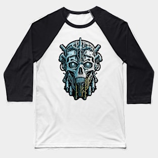 Cyborg Heads S03 D01 Baseball T-Shirt